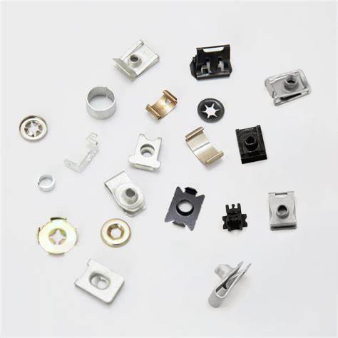 Auto Fastener Parts Wheel Cover Fastener Threaded U-nut Chimney Lug Nut U Clips M6 Screw Retainer Speed Nut