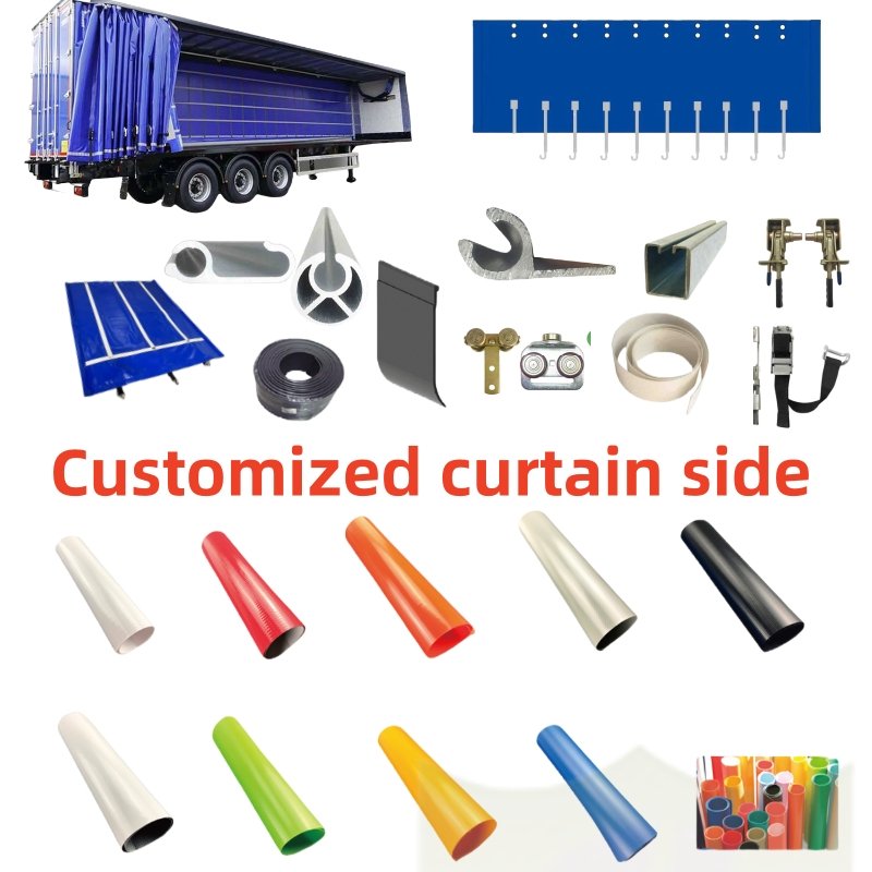 GL-15218S-A Trailer Parts Stainless Curtain Fastener Buckle with Flat Hook