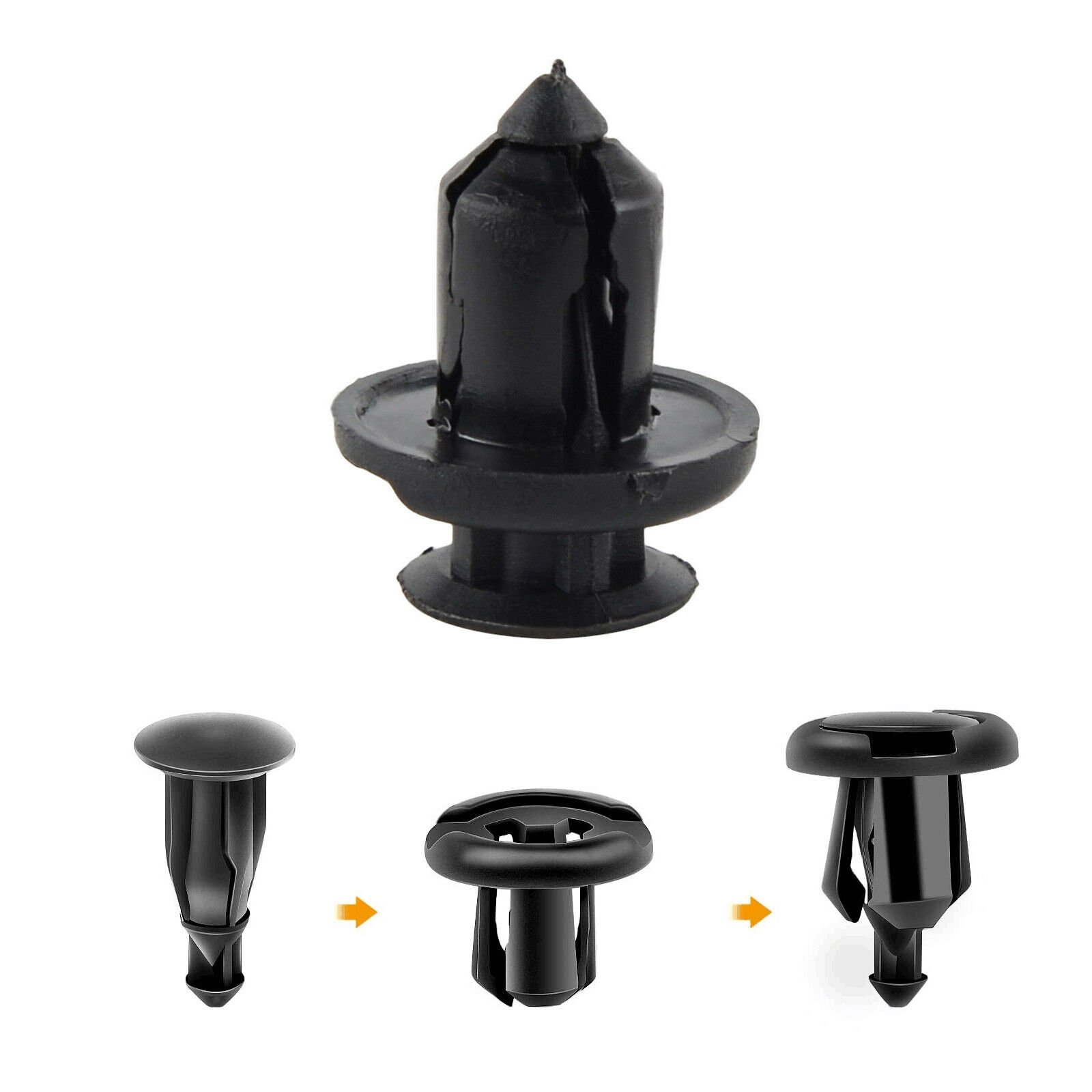 Bumper Push-Type Retainer for compatible with Honda OEM 91503-Sz5-003