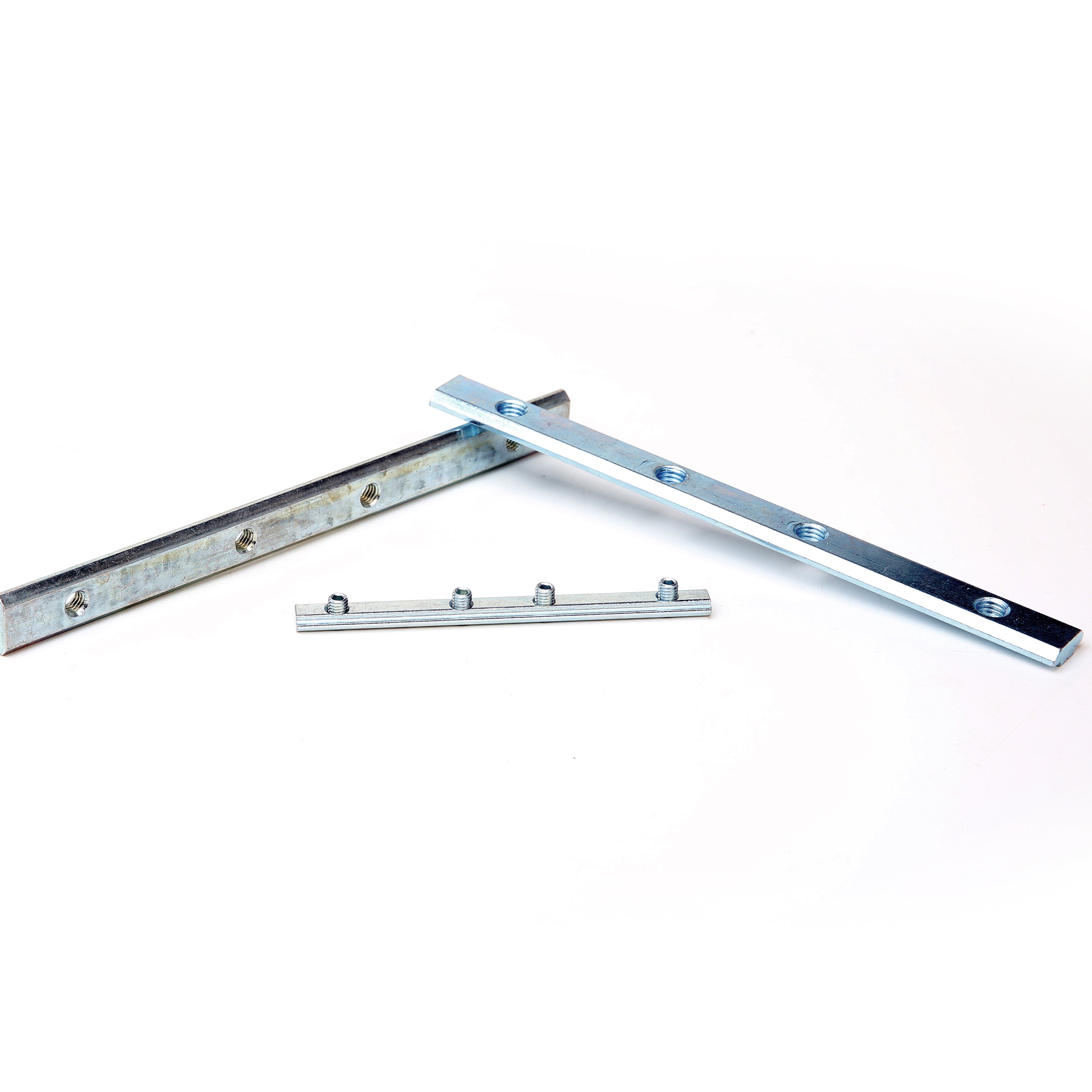 Stainless Steel 304 DIN GB One-Word Connector Aluminum Profile Accessories 20 30 40 45 Slot Connector Fastener