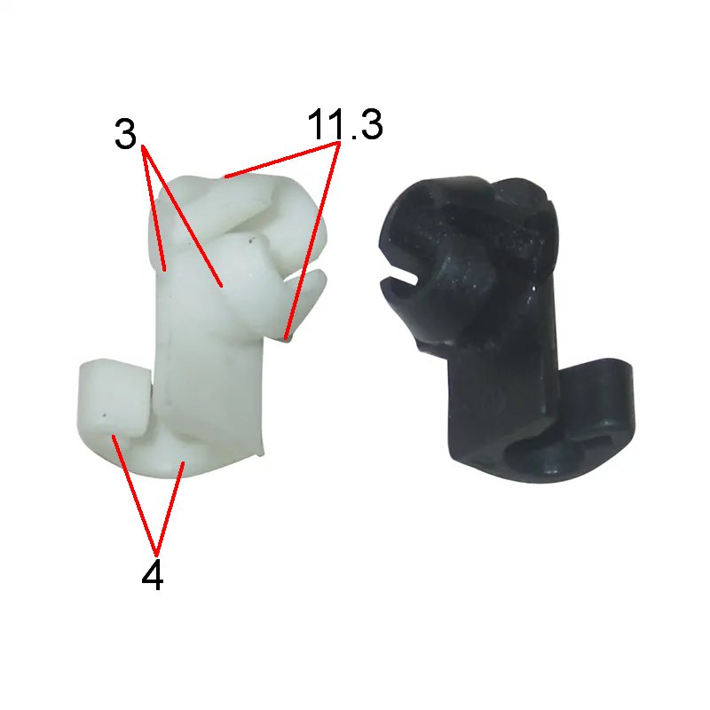 Seal Strip Nail Universal Car Fasteners Clip Plastic Rivet