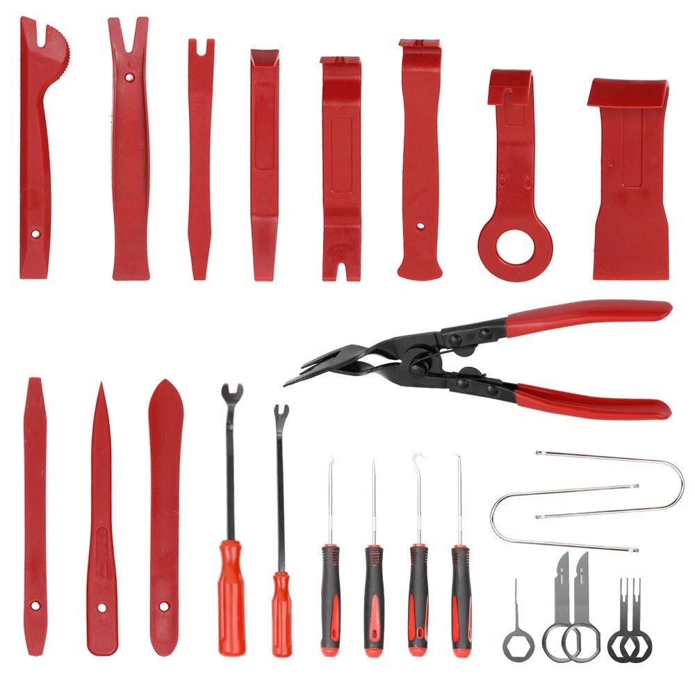 22/26 Pcs Auto Interior Decoration Maintenance Tool Kit