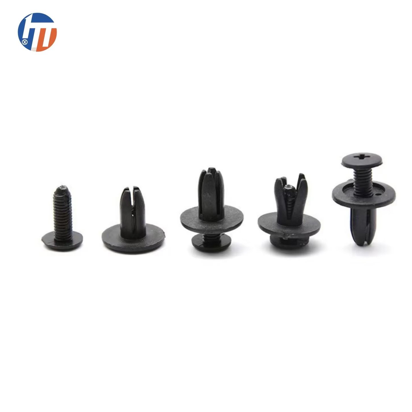 Factory Supply Plastic Push-Typesupply Etainer Clip Rs Fastener Plastic Automotive Clip