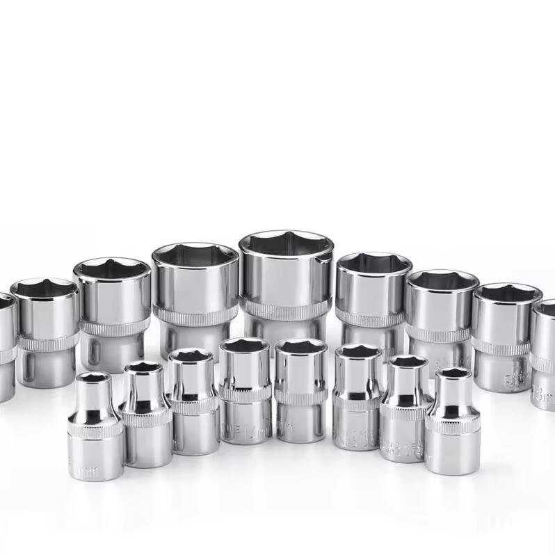 High Quality 151 Pcs 1/4'' 3/8'' 1/2'' Portable Plastic Box Automotive Hand Tools Set With Socket Wrench Tool Kit