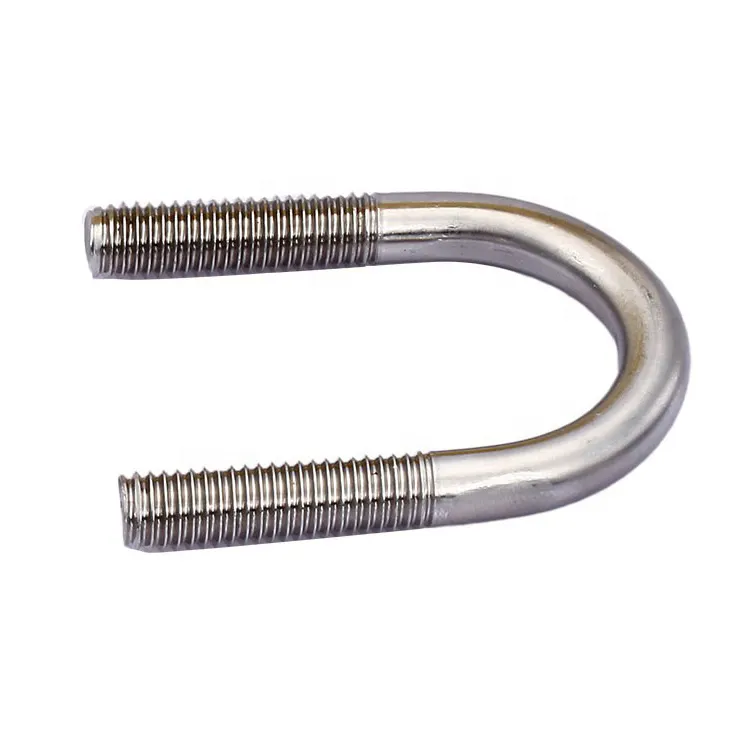 factory customized DIN933 Custom Size Carbon Steel truck Auto Part Trailer u bolts for trucks