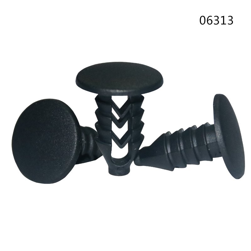 06313 Factory supply plastic fasteners /auto plastic fasteners and clips pine tree clips Plastic Rivets Auto body clips