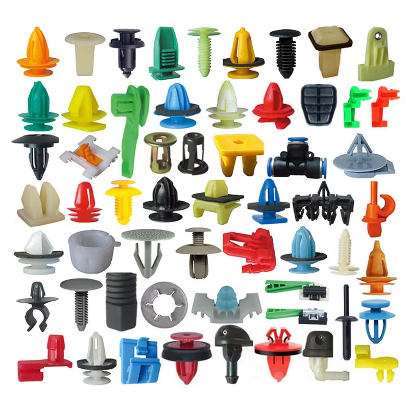 All Types Universal Car Clips Plastic Rivet Door Body Clips Screws Push Type Retainer Rivets Auto Car Fasteners