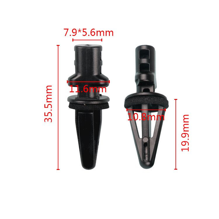 Factory Supply Competitive price Plastic Retainer Clips Auto plastic clips and fasteners Plastic Rivets Auto body clips 021868