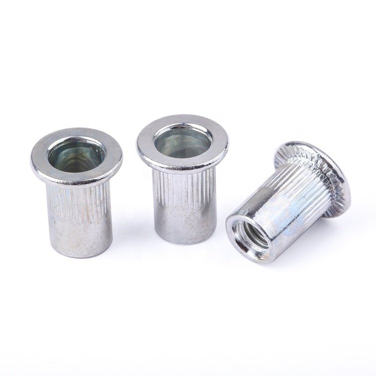 Factory Price fastener M3-M8 Flat Reduced Head Stainless Steel Rivet Nut Blind Rivet Nut
