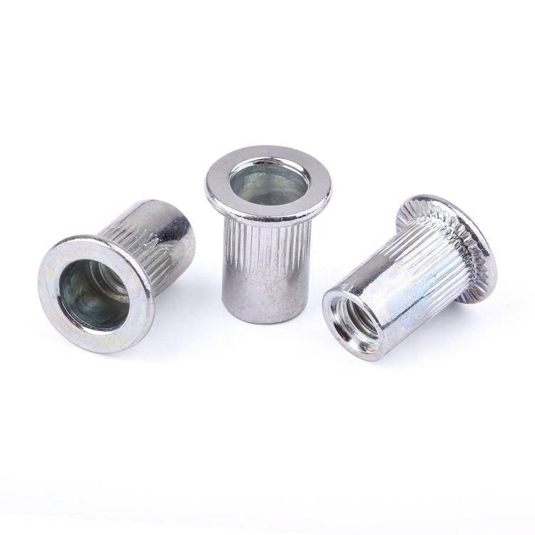 Factory Price fastener M3-M8 Flat Reduced Head Stainless Steel Rivet Nut Blind Rivet Nut