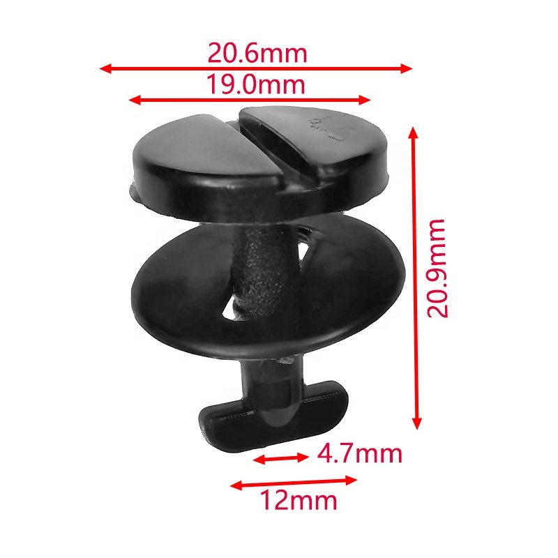 82119410191 PA66 Automotive Floor Mat Rivet Fixing Clip Floor Clip Carpet Fastener Fixer