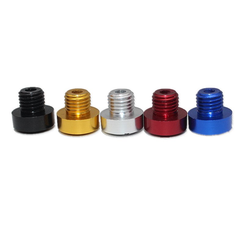 Motorcycle Rearview Mirror Screw Plug Modified Electric Scooter Decorative Screw Cover Aluminum Alloy Screws