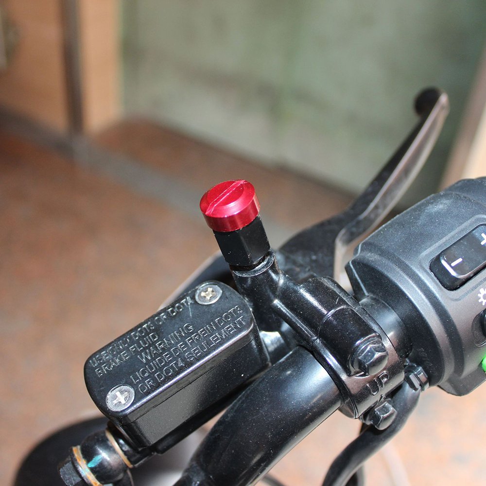 Motorcycle Rearview Mirror Screw Plug Modified Electric Scooter Decorative Screw Cover Aluminum Alloy Screws