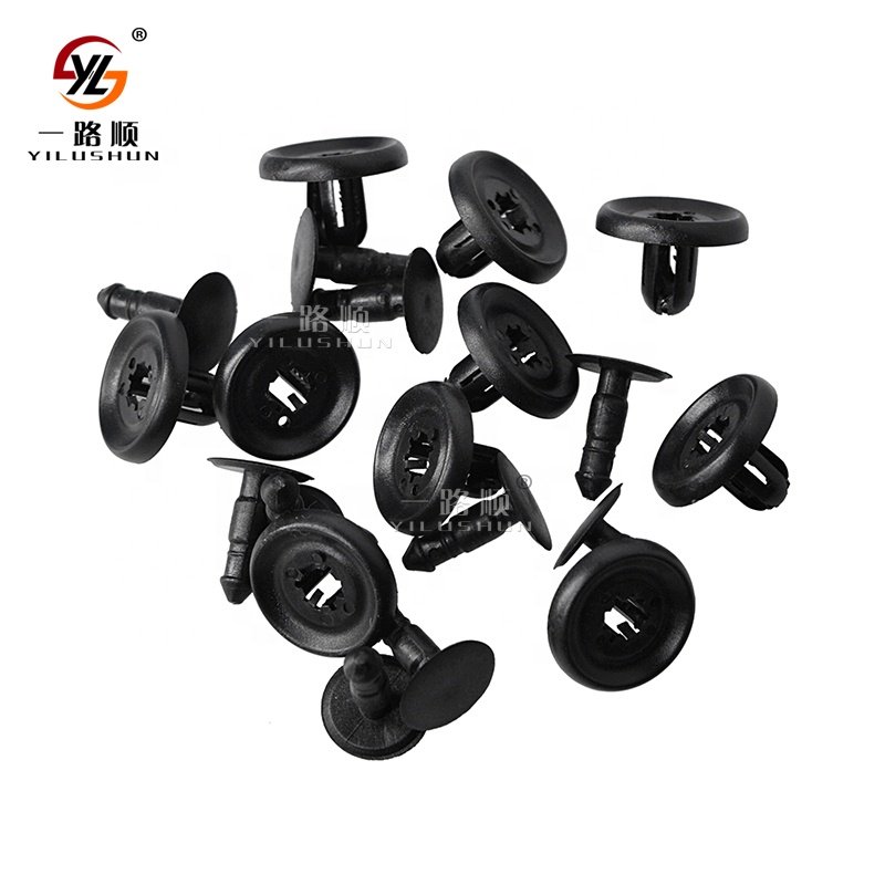 B23 Auto Fastener Push Car Bumper Clips Plastic Rivet Black PE Bag Automobile Plastic Fastener&bumper Shield Retainer OEM /ODM