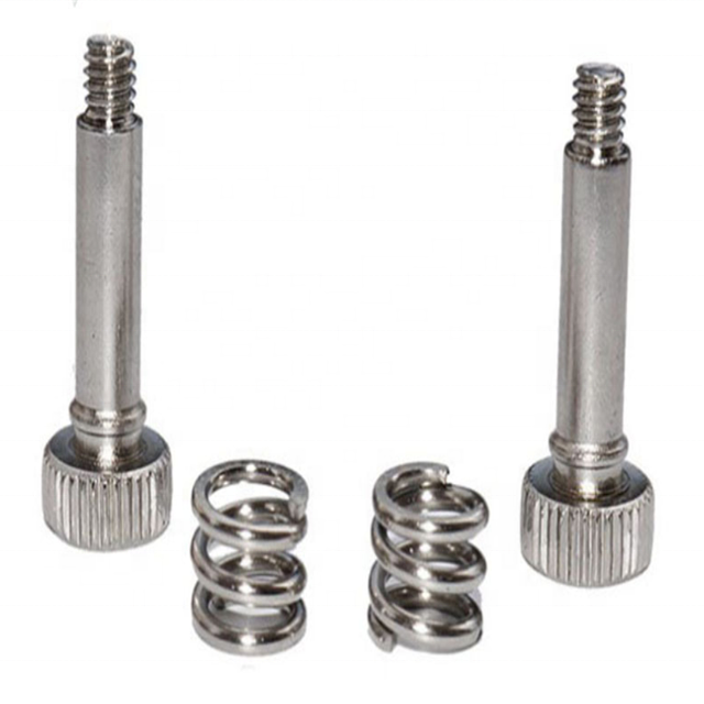 Dongguan Non-standard Custom Spring Radiator Knurled Step Screw Hand Step Fastening M3M4M5 Smart Gear Titanium Car Parts