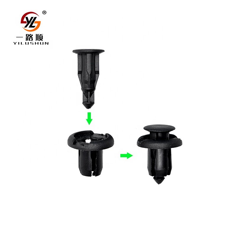 B02 500Pcs/Bag Auto fastener retaining plastic push car clip bumper 91503-SZ3-003