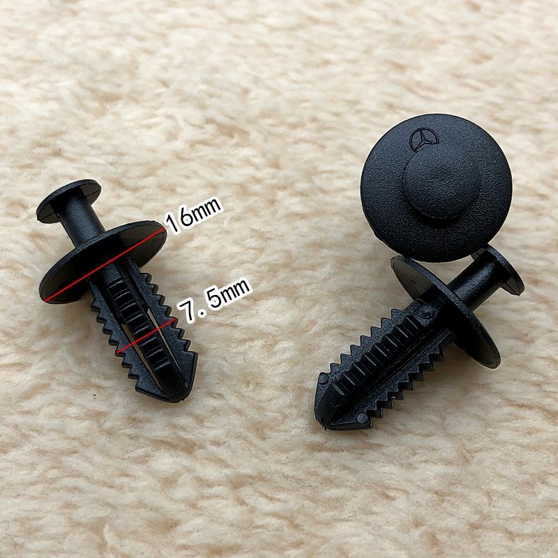 Mercedes-Benz E-Class G-Class S-Class V-Class GLA-Class GLC-Class Auto Fastener & Clip Front and Rear Fender Radiator Clip