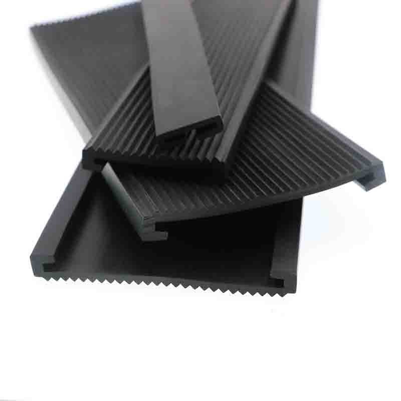 C shaped Automobile oil-resistant tank Silicone SR NBR SBR Extruded band clamp groove seal strips