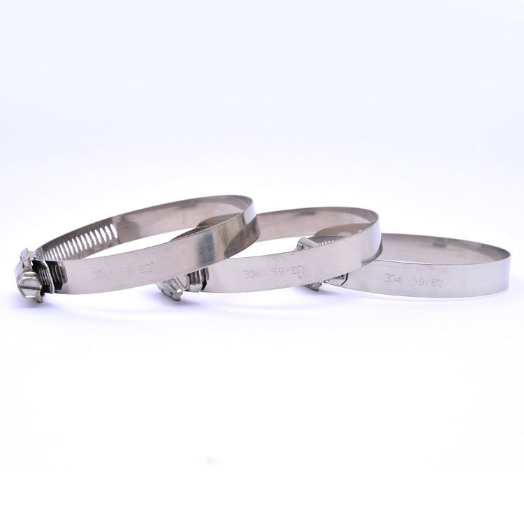 New Design Fashion American style Rubber Pipe Clamps American buckle