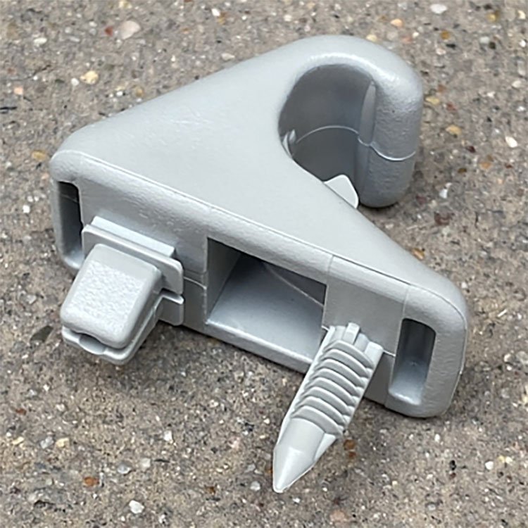 High quality Auto Accessories Hook & Loop Clip Car Sunvisor Clip Interior Accessories Car Vanity Mirror Fixing Clips