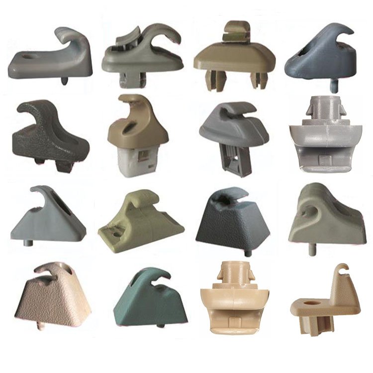 High quality Auto Accessories Hook & Loop Clip Car Sunvisor Clip Interior Accessories Car Vanity Mirror Fixing Clips