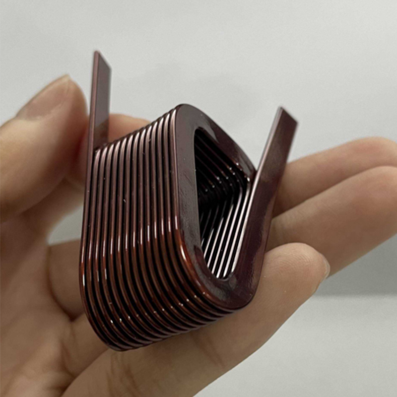 Customer-specific air Core Coil Cylindrical/rectangular Flat Wire Coils Copper