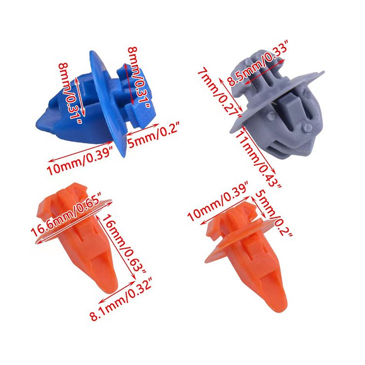 High Quality Auto Plastic Clip/plastic Fastener and Clips / Automotive Plastic Fasteners and Clips for Toyota