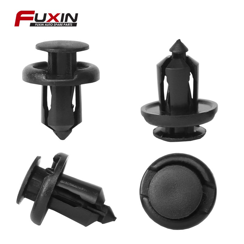 6 Size Auto Fastener Clips Vehicle Retainer Rivet Door Panel Fender Liner Bumper Fender Trim Plastic Mixed Car Clips