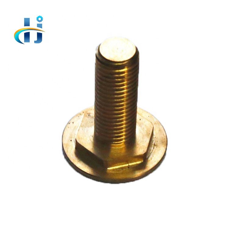 Custom Brass Die Casting Fastener Copper Bolt Nut CNC Lathe Turning Machining Bolt And Nut For Cnc Lathe Bronze Die Castings