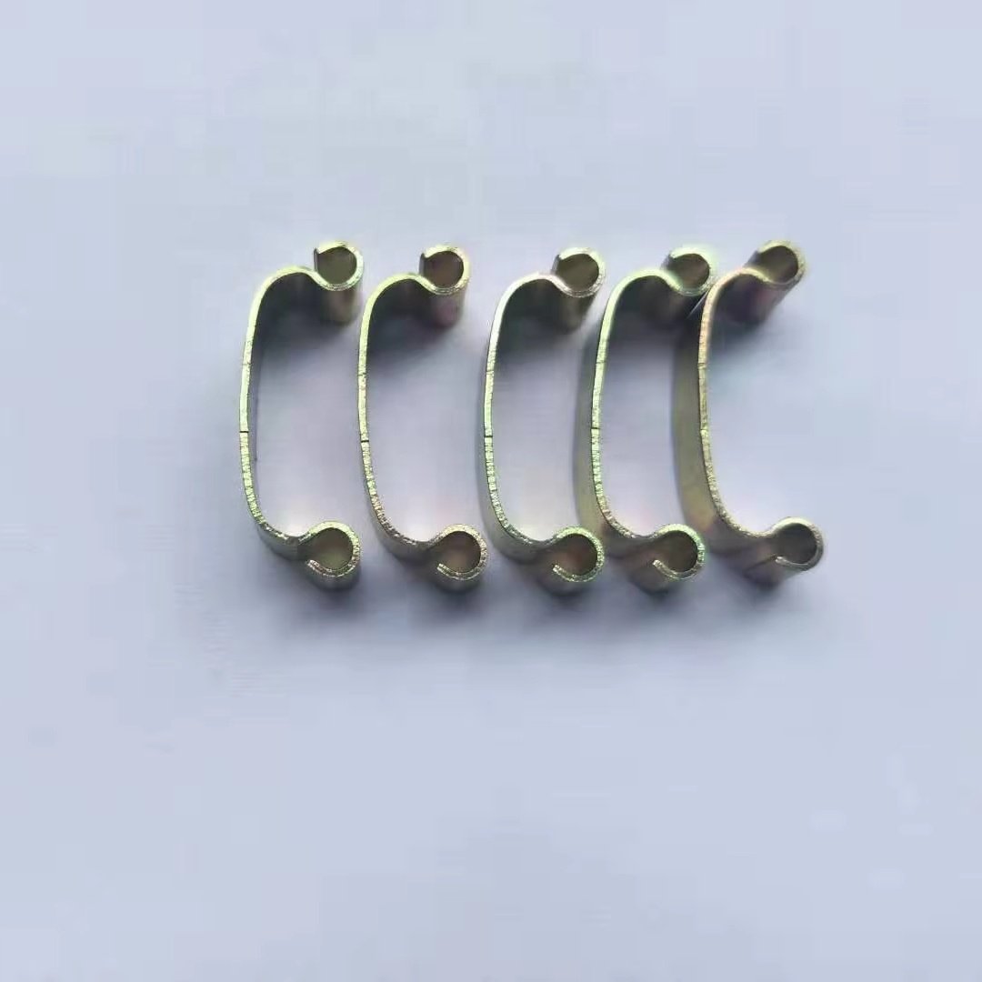 Customized Auto Steel Stamping Parts Hardware Fastener Air Filter Spring Clips Clamps Pipe Clamp for Stamping Parts