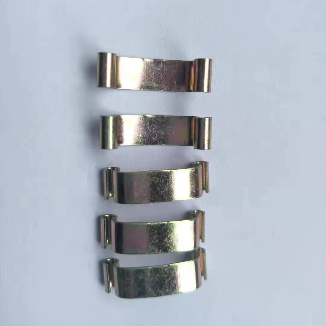 Customized Auto Steel Stamping Parts Hardware Fastener Air Filter Spring Clips Clamps Pipe Clamp for Stamping Parts