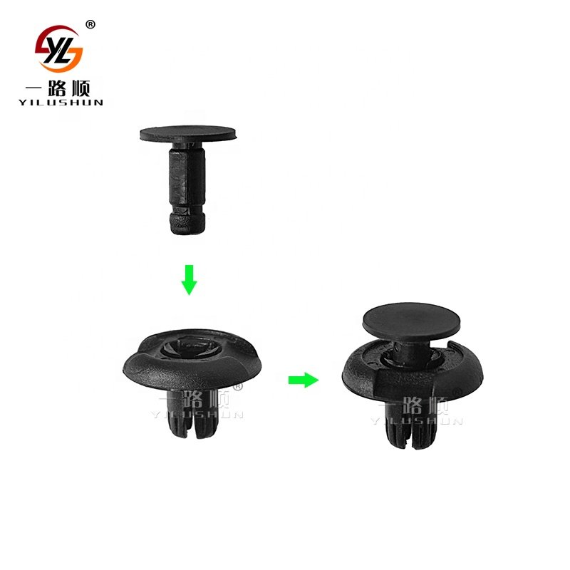 B26 500Pcs/Bag Plastic screw fasteners christmas tree clips push nuts 91501-S04-003