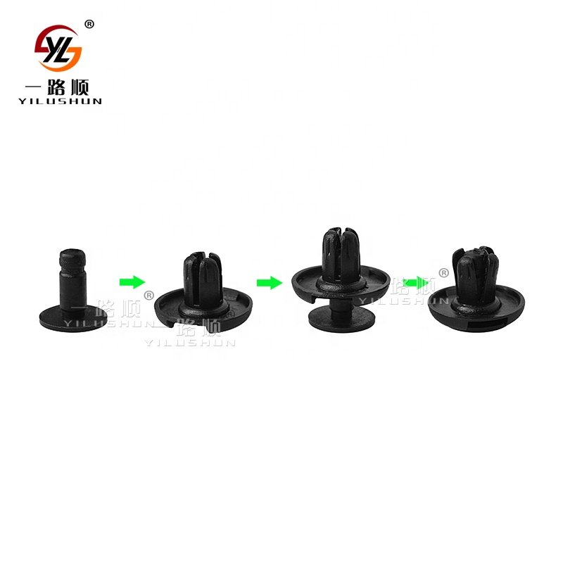 B26 500Pcs/Bag Plastic screw fasteners christmas tree clips push nuts 91501-S04-003