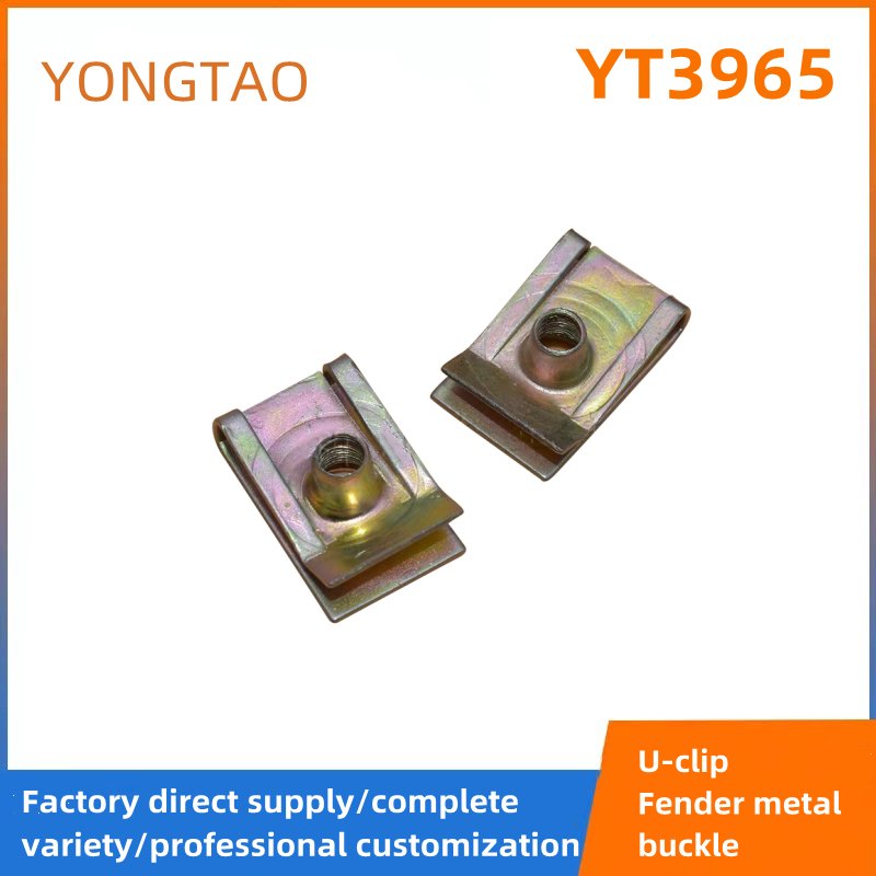 China Wholesale Good Quality Discount Price Spring Steel Galvanized U Clip Nut YT3965