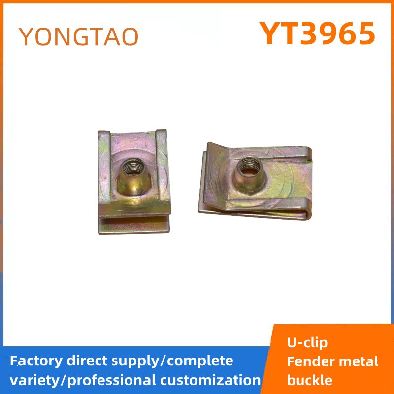 China Wholesale Good Quality Discount Price Spring Steel Galvanized U Clip Nut YT3965