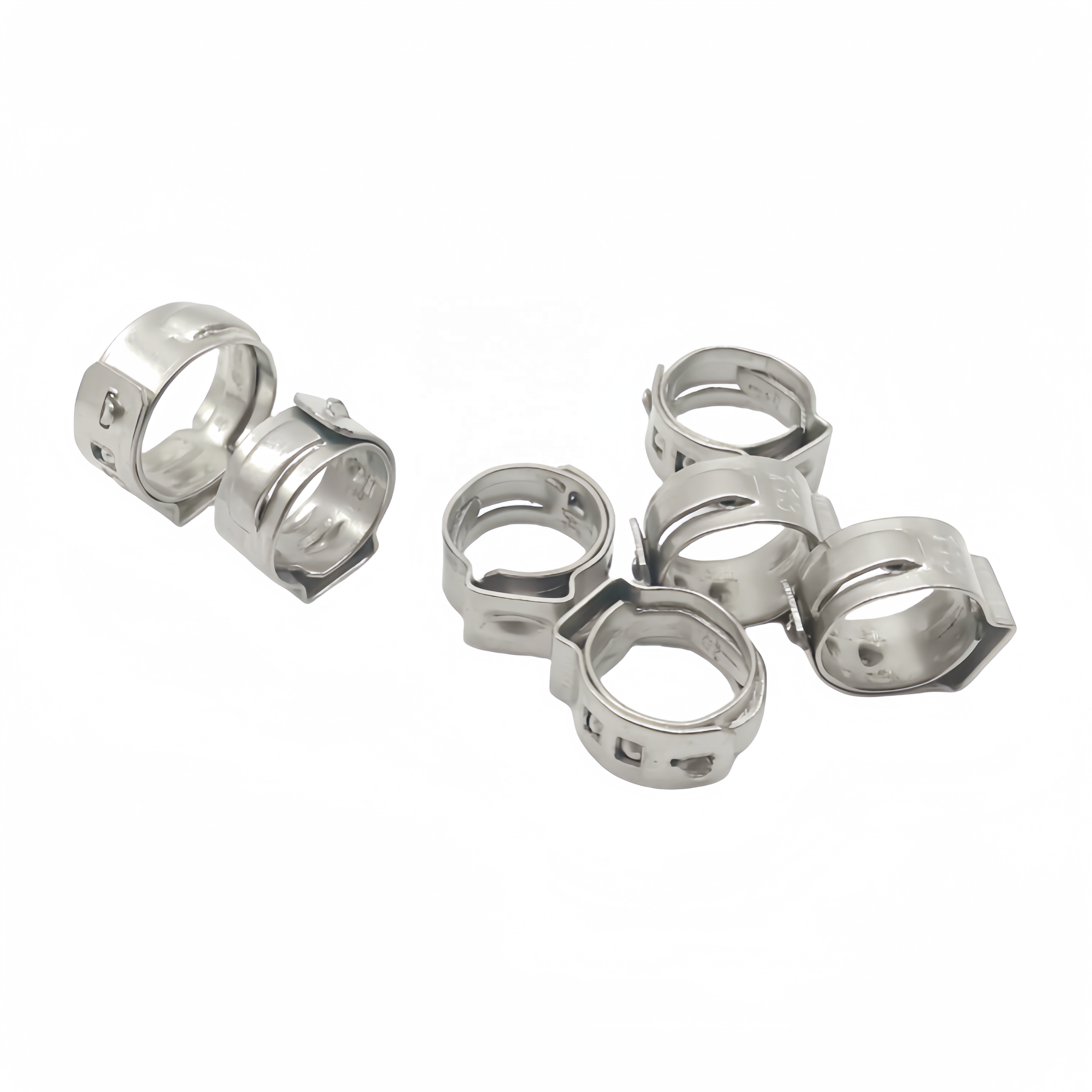 Factory direct sales good quality stainless steel galvanized iron ear hose clamp