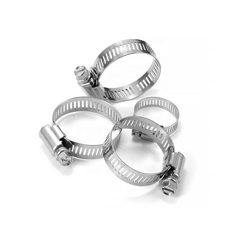 Professional production 304 material clamps Firm fastening Hose clamp for Automobile oil circuit,waste pipe