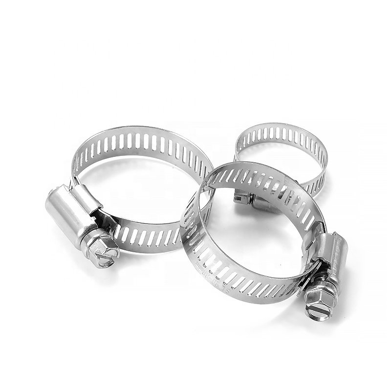 Professional production 304 material clamps Firm fastening Hose clamp for Automobile oil circuit,waste pipe