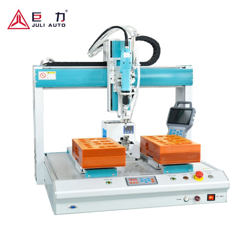 Screw locking machine two working panel auto screw fasten machine automatic CNC screwdriver machine for panel light