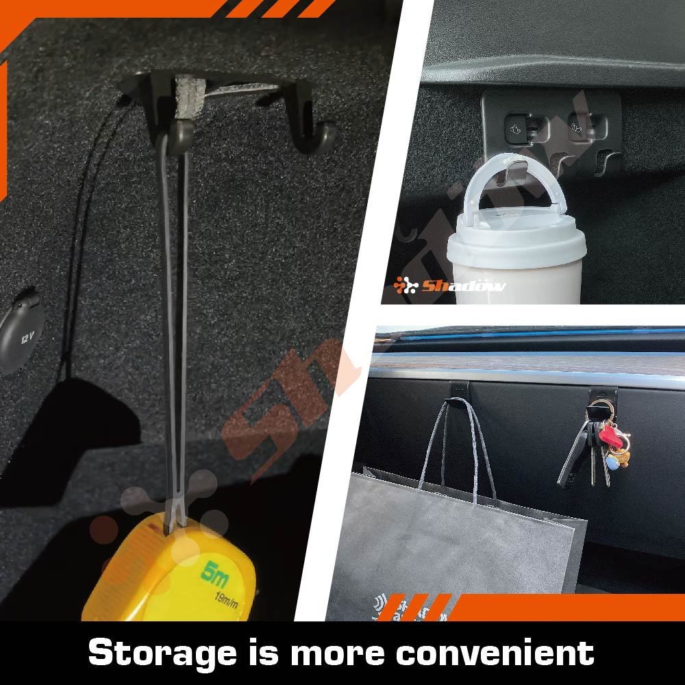 Heavy-Duty Sturdy Plastic Trunk Clips for Tesla Model Y