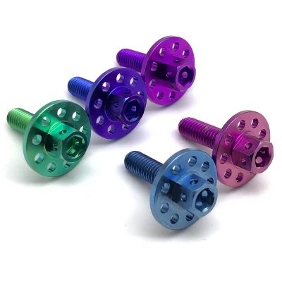 Suppliers Screws and Fasteners Bolt Titanium / Aluminum for Motorcycle Fixing Hardware