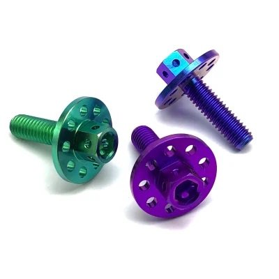 Suppliers Screws and Fasteners Bolt Titanium / Aluminum for Motorcycle Fixing Hardware