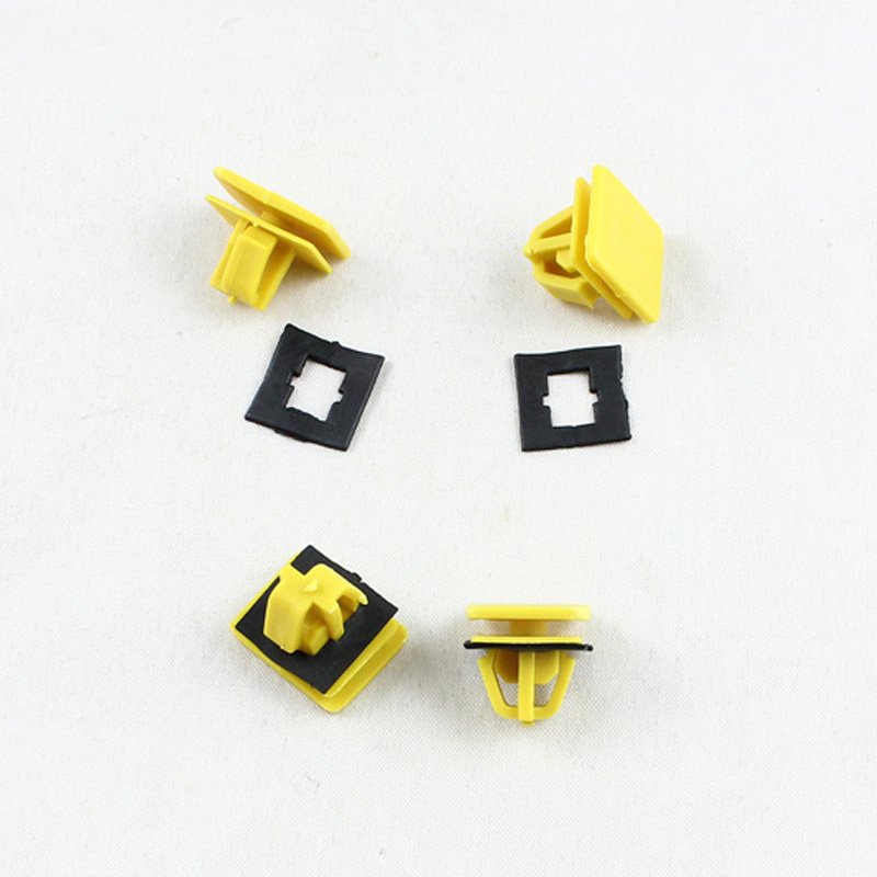 High Quality Auto Car Door Sill Strip Clip Yellow Color Door Trim Retainer Clips Fastener