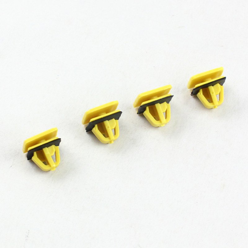 High Quality Auto Car Door Sill Strip Clip Yellow Color Door Trim Retainer Clips Fastener