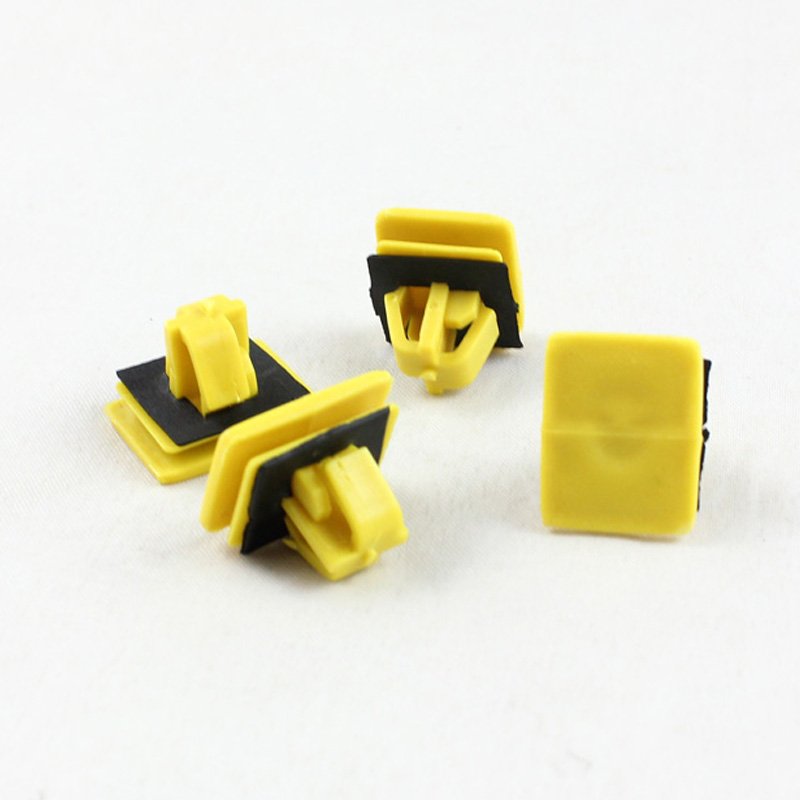 High Quality Auto Car Door Sill Strip Clip Yellow Color Door Trim Retainer Clips Fastener