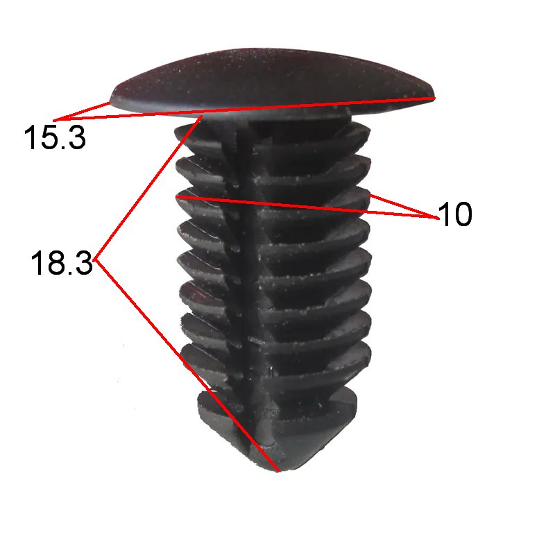High Quality Professional Customized Automotive Plastic Clips and Fasteners