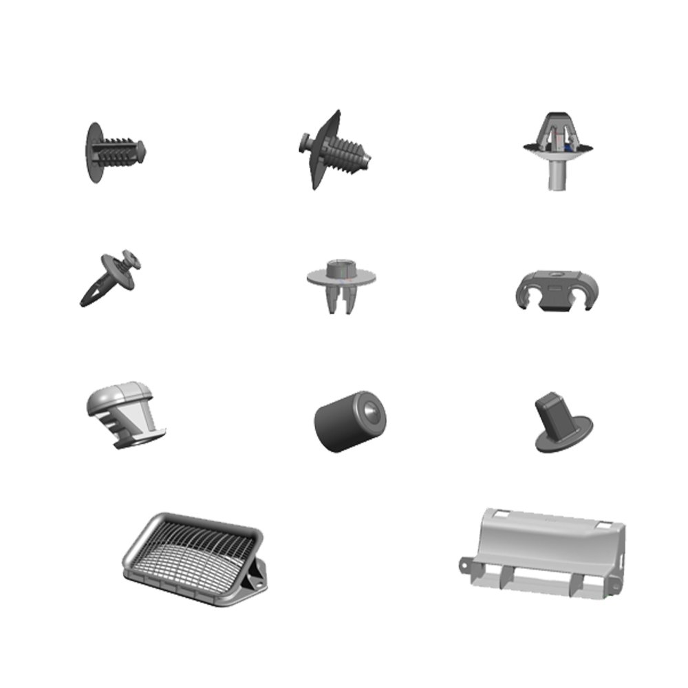 Auto accessories car door clips automotive spare parts plastic bundling clips