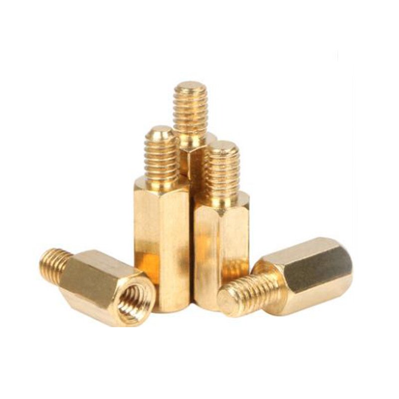 Wholesale Hex Standoff Spacer Single Head Hexagonal Brass Stud Reducer Coupler Connector Fasteners