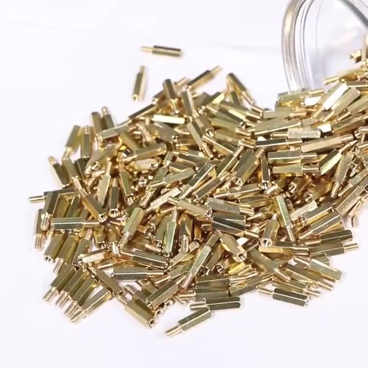 Wholesale Hex Standoff Spacer Single Head Hexagonal Brass Stud Reducer Coupler Connector Fasteners