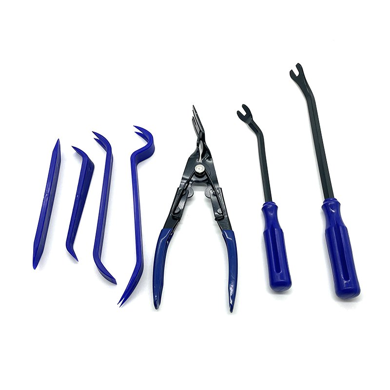 7pcs Car Panel Dashboard Radio Removal Tool Disassembly Tools Set DVD Stereo Refit Kits Interior Plastic Trim Repair Tools